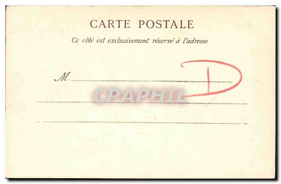 CPA Caen L Eglise et cimetiere du vieux Saint Ouen — Verso