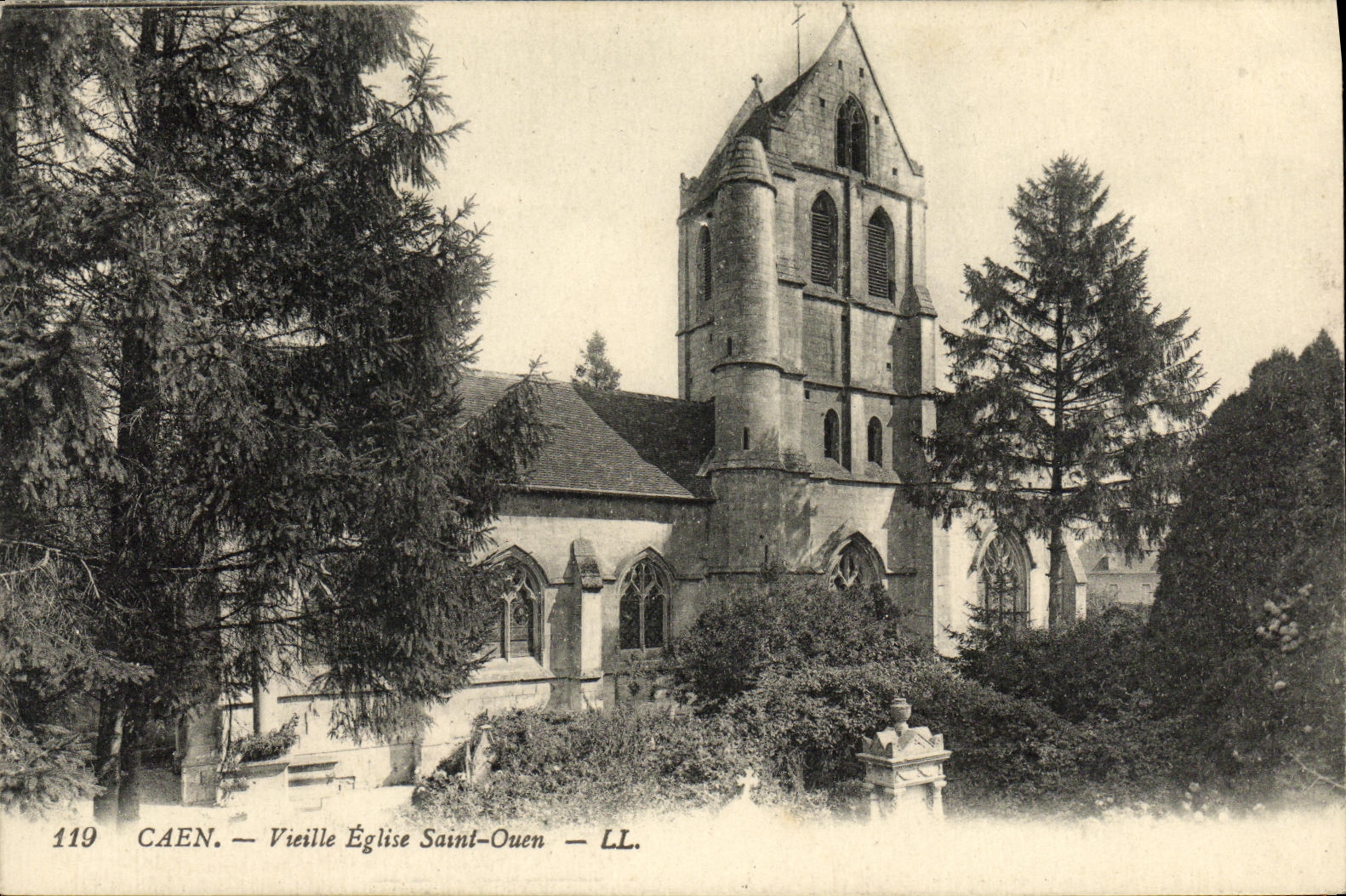 Caen — Vieille Église Saint-Ouen — LL. n°119