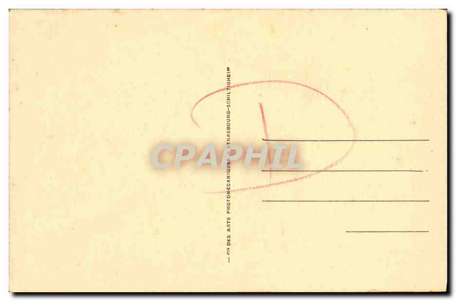 CPA Caen L Eglise St Pierre — Verso