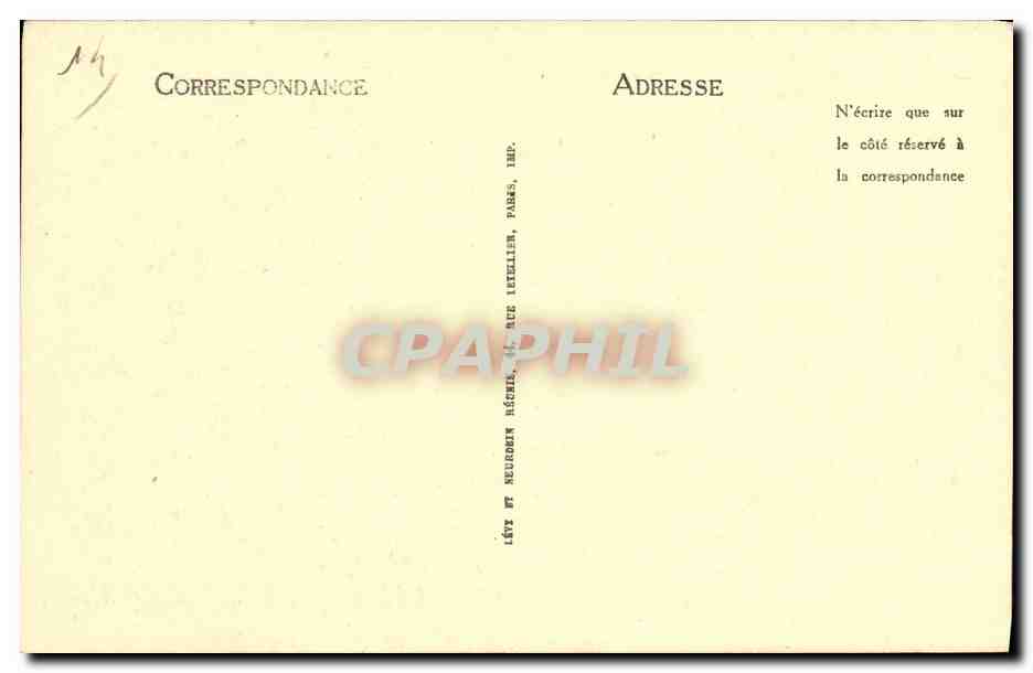 CPA Caen Abside de L Eglise St Pierre — Verso