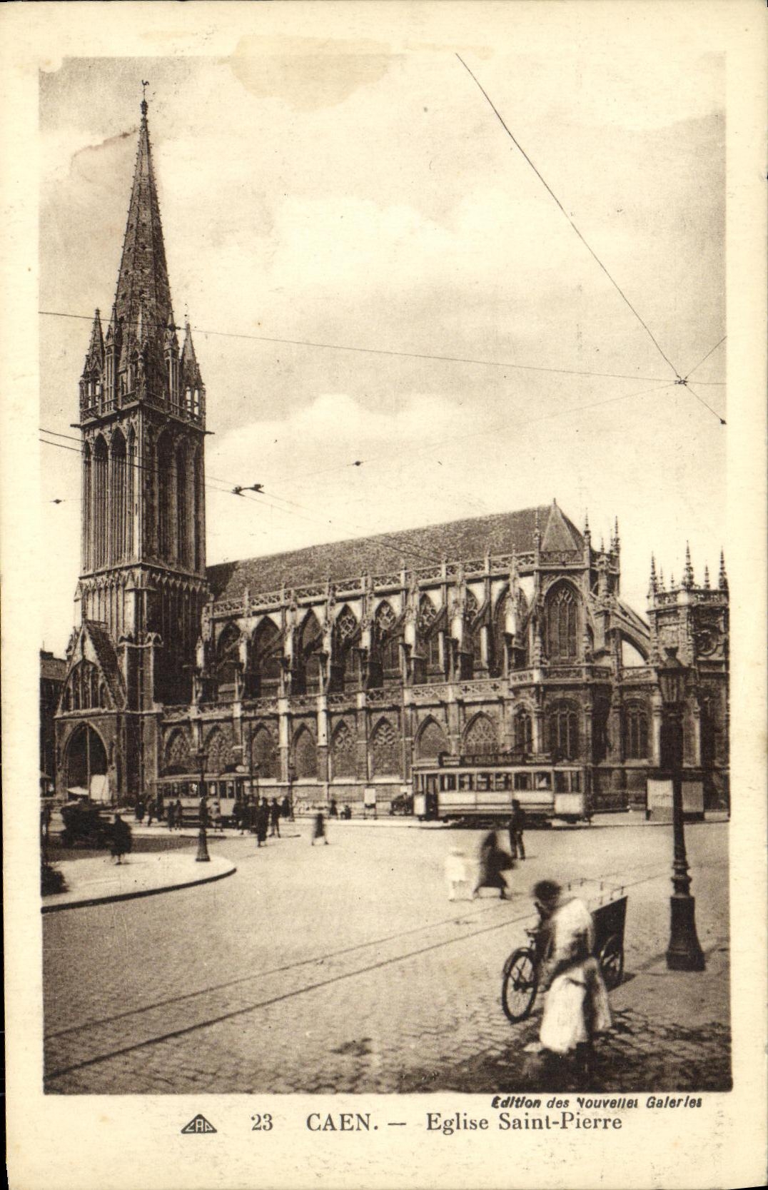 Caen — Église Saint-Pierre — Édition des Nouvelles Galeries