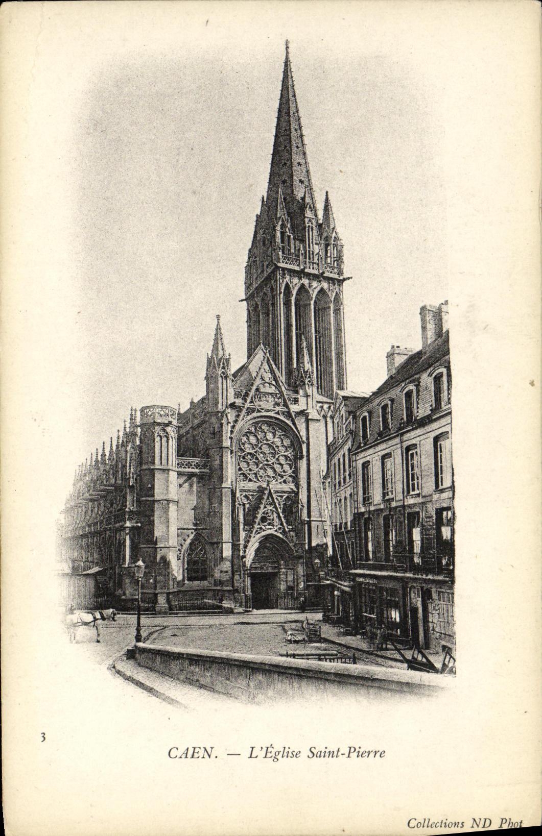 CPA Caen Place Saint Pierre