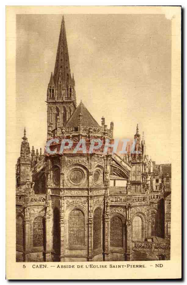 Caen — Abside de l'église Saint-Pierre — ND