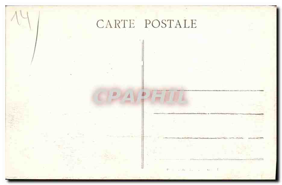 CPA Caen Eglise Saint Pierre Cote Sud — Verso