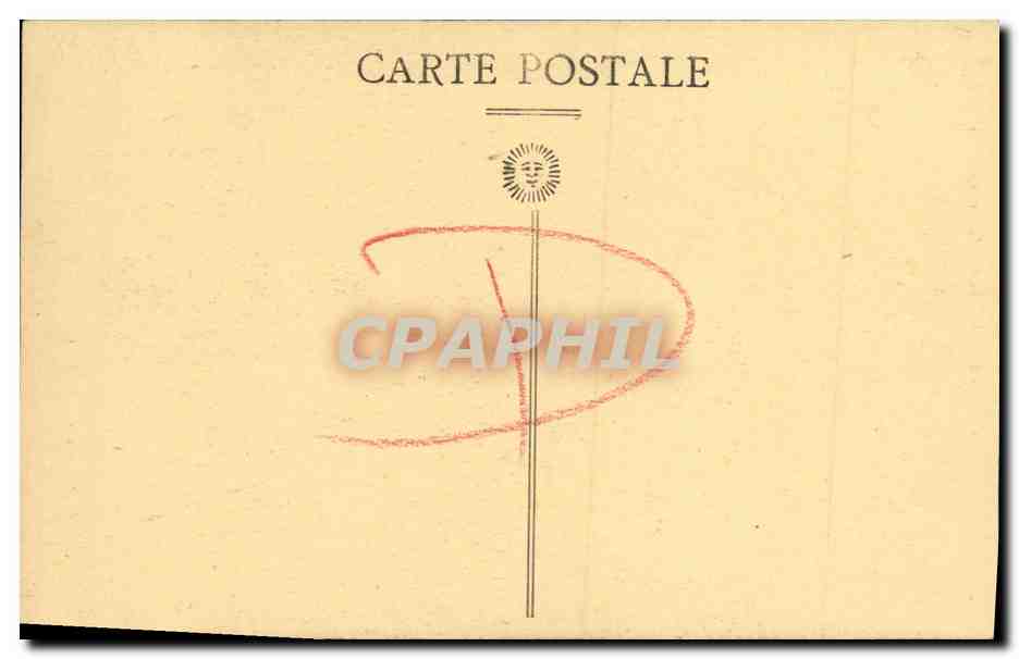 CPA Caen Abside de l eglise Saint Pierre  — Verso