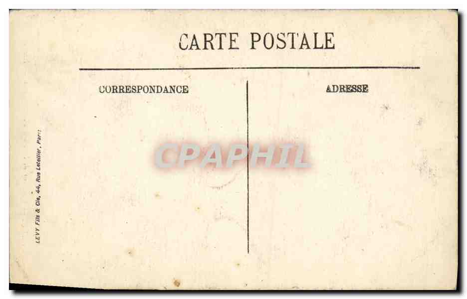 CPA Caen Eglise Saint Interieur de l abbaye aux hommes — Verso