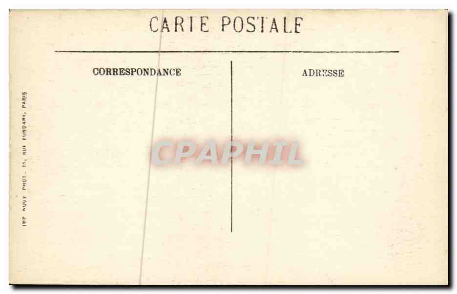 CPA Caen Eglise Saint Pierre Detail D Interieur — Verso