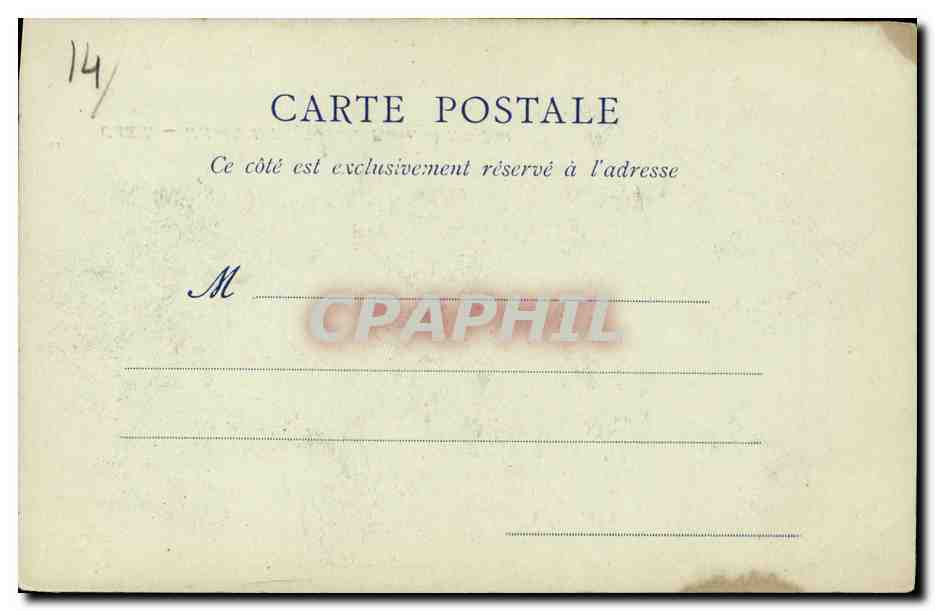 CPA Caen Eglise Saint Pierre l abside — Rückseite