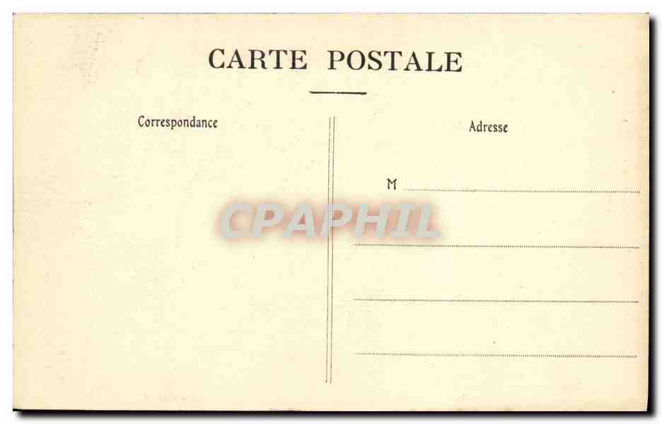 CPA Caen Eglise Saint Pierre Abside — Verso