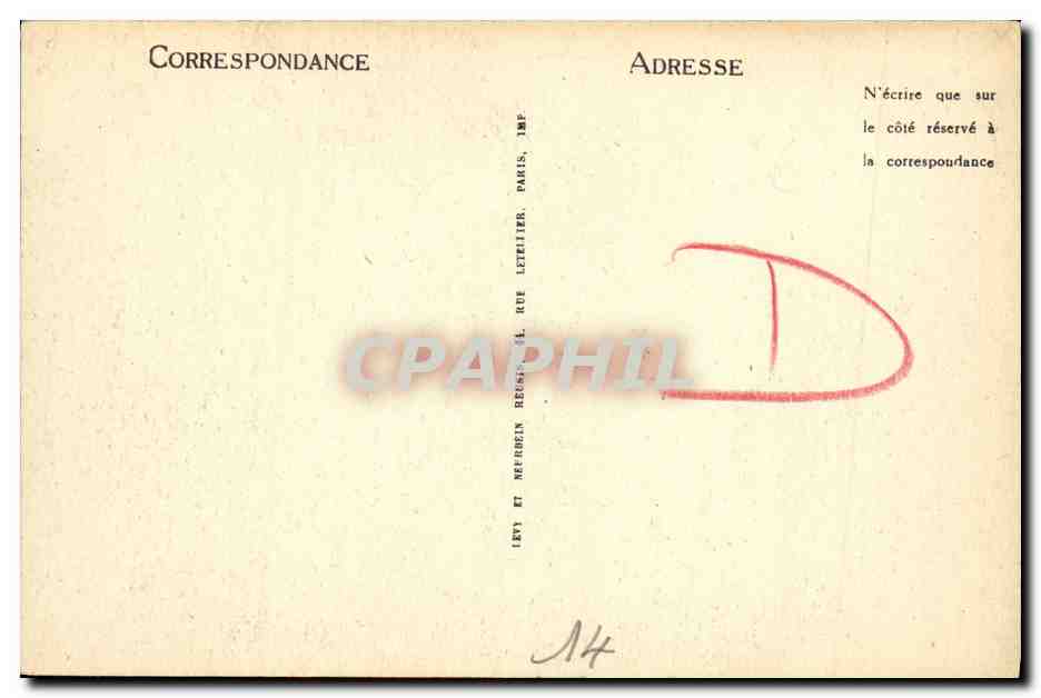 Caen — Église Saint-Pierre. Détail de l'Abside — L.L. n°261 — Verso