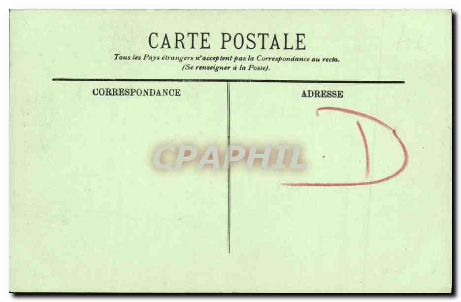 CPA Caen Eglise Saint Pierre L abside — Verso