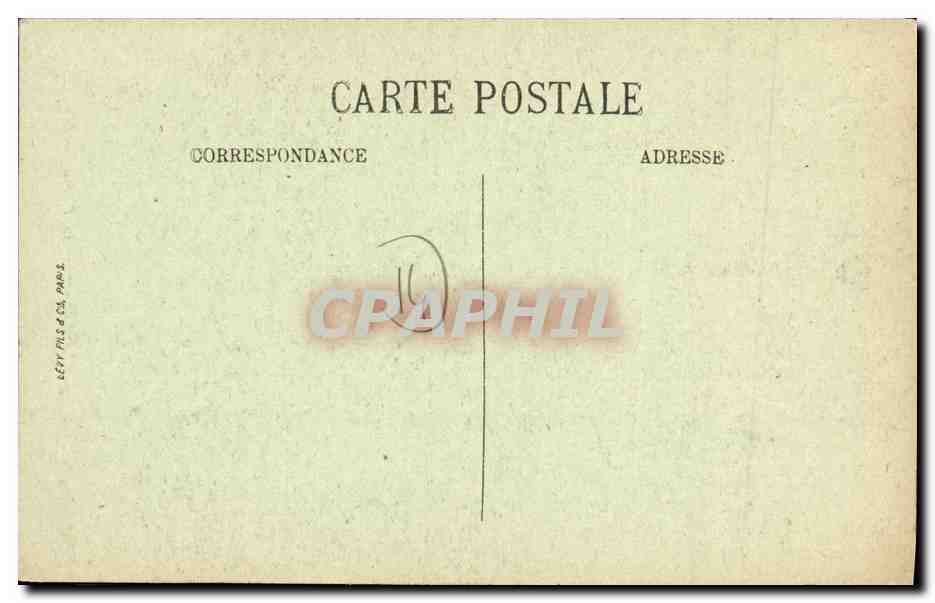 CPA Caen Eglise Saint Pierre Le Portail — Verso