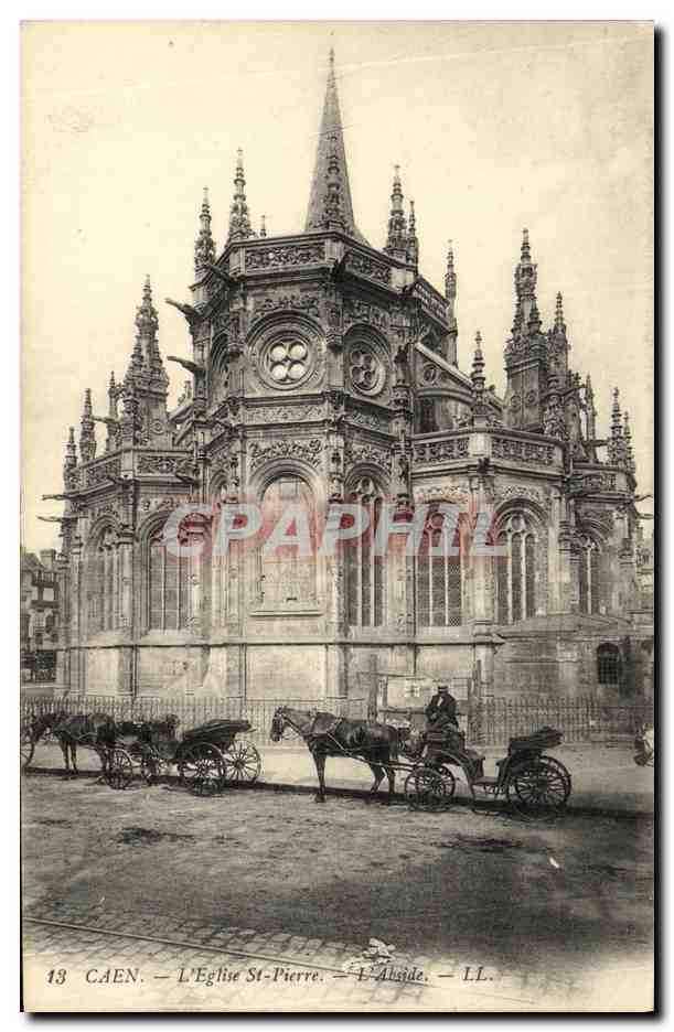 Caen — L'Église Saint-Pierre — LL. n°13