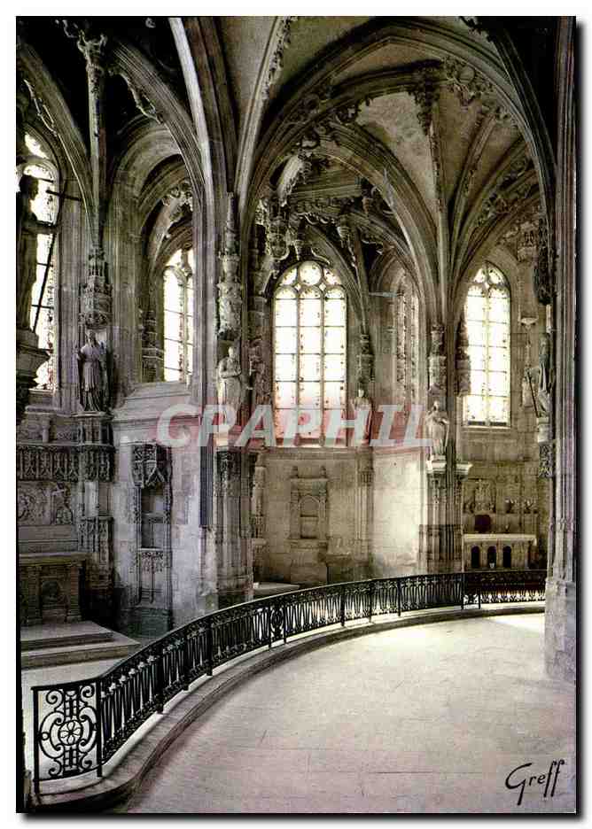 CPM Normandie Eglise St Pierre Chapelles Rayonnantes