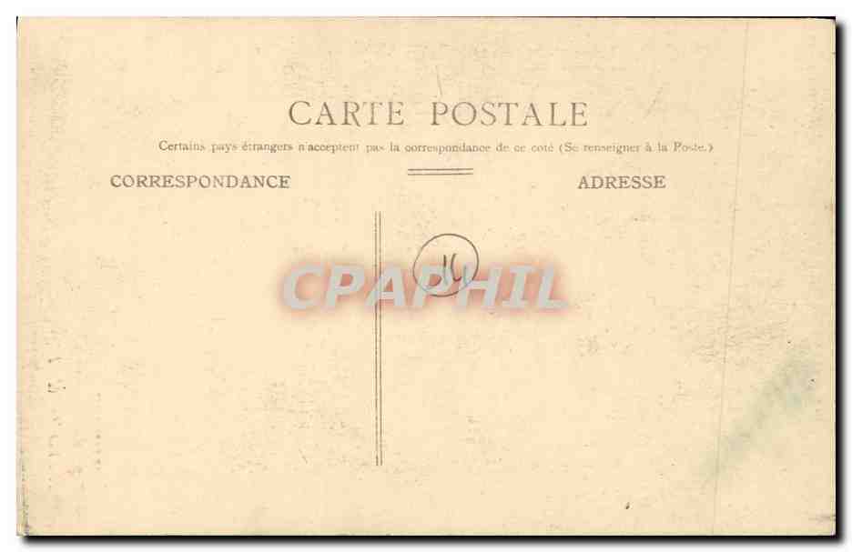 CPA Caen Abside L Eglise Saint Pierre Caleche — Verso