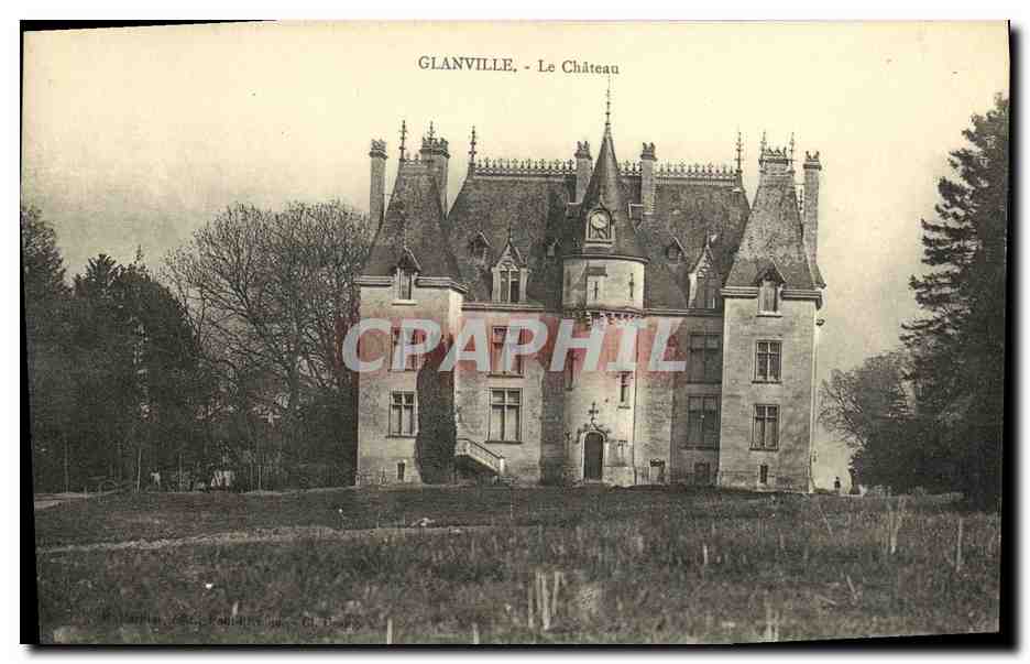 CPA Chateau de Glanville