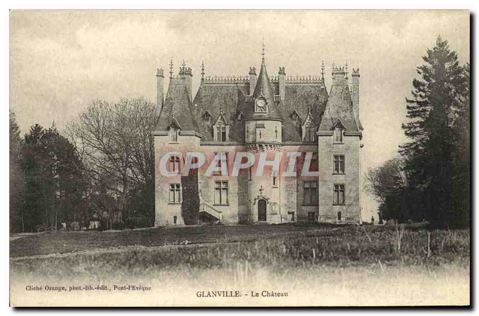 Glanville — Das Schloss — Orange Cliché, Photo-Lib.—Verlag, Pont-d'Évêque