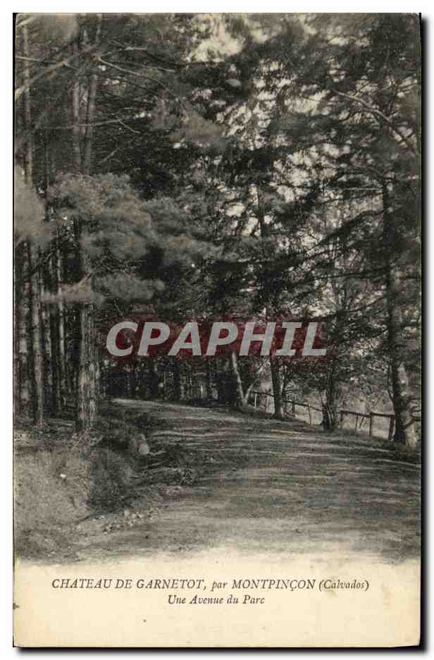 Château de Garnetot — Avenue du Parc — par Montpinçon (Calvados)