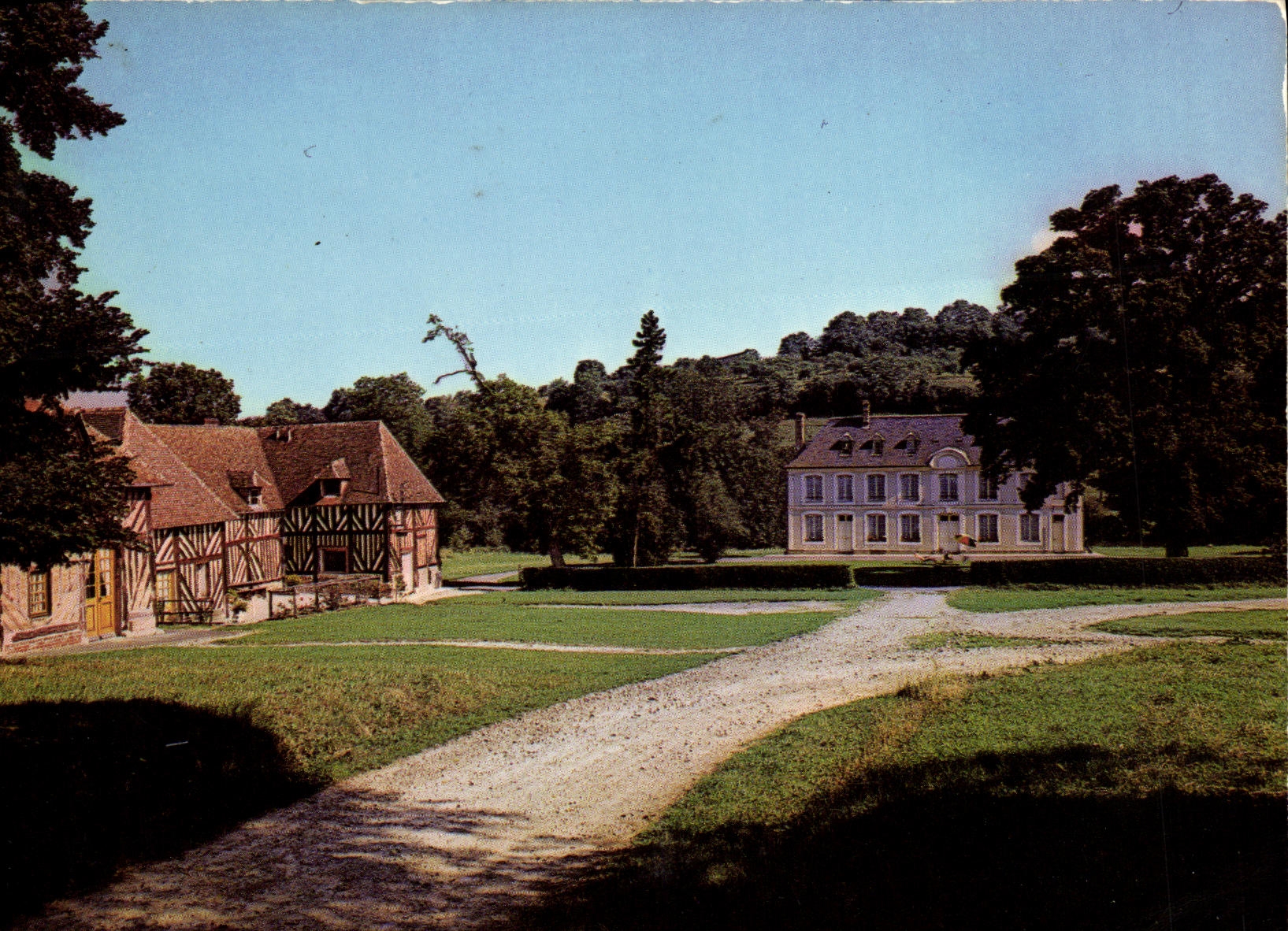 CPM Chateau du Garnetot par Montpincon Maison de retraite Chateau Gaultier de Gernetot Ammeville