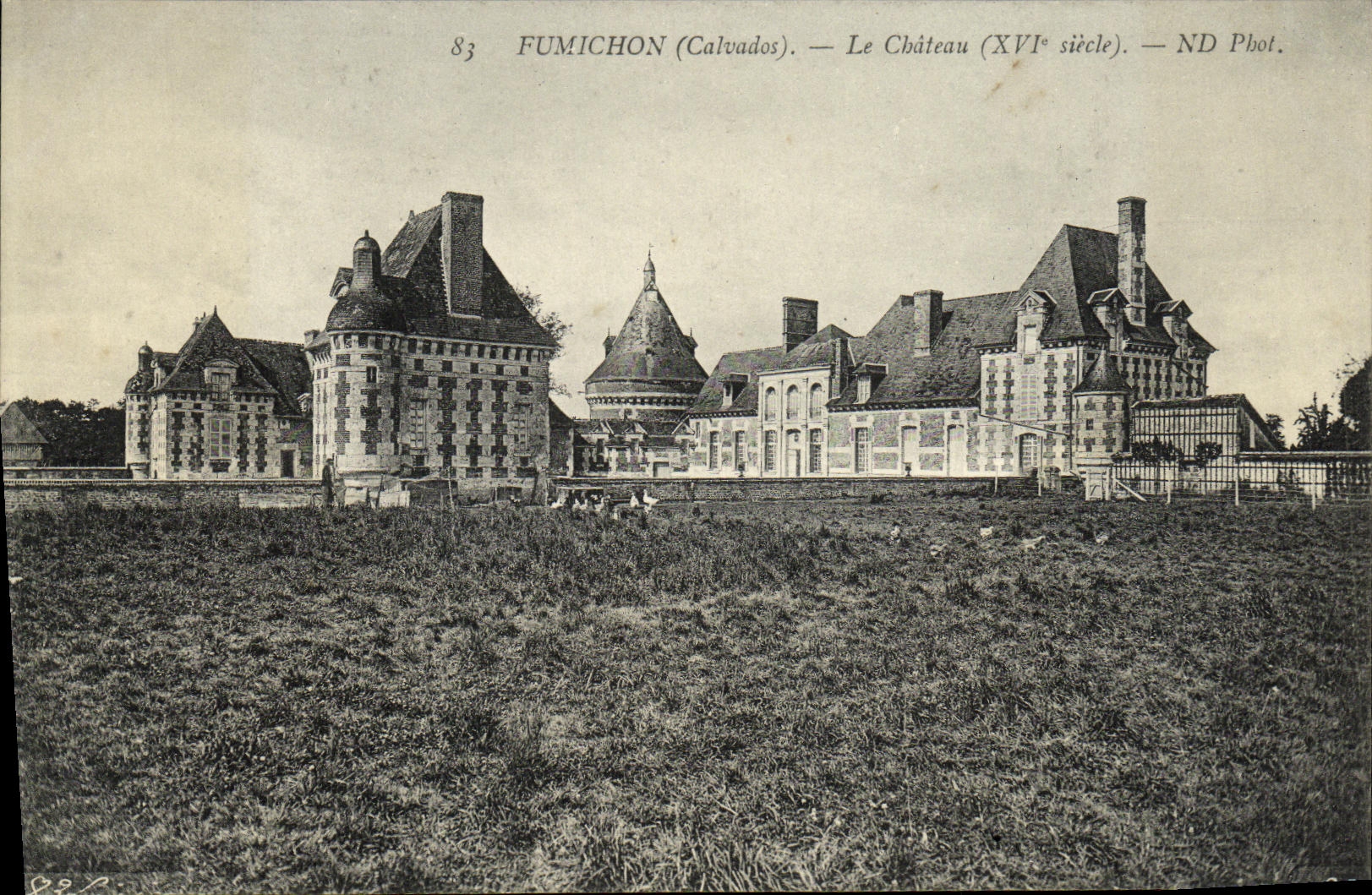 CPA Fumichon Le Chateau