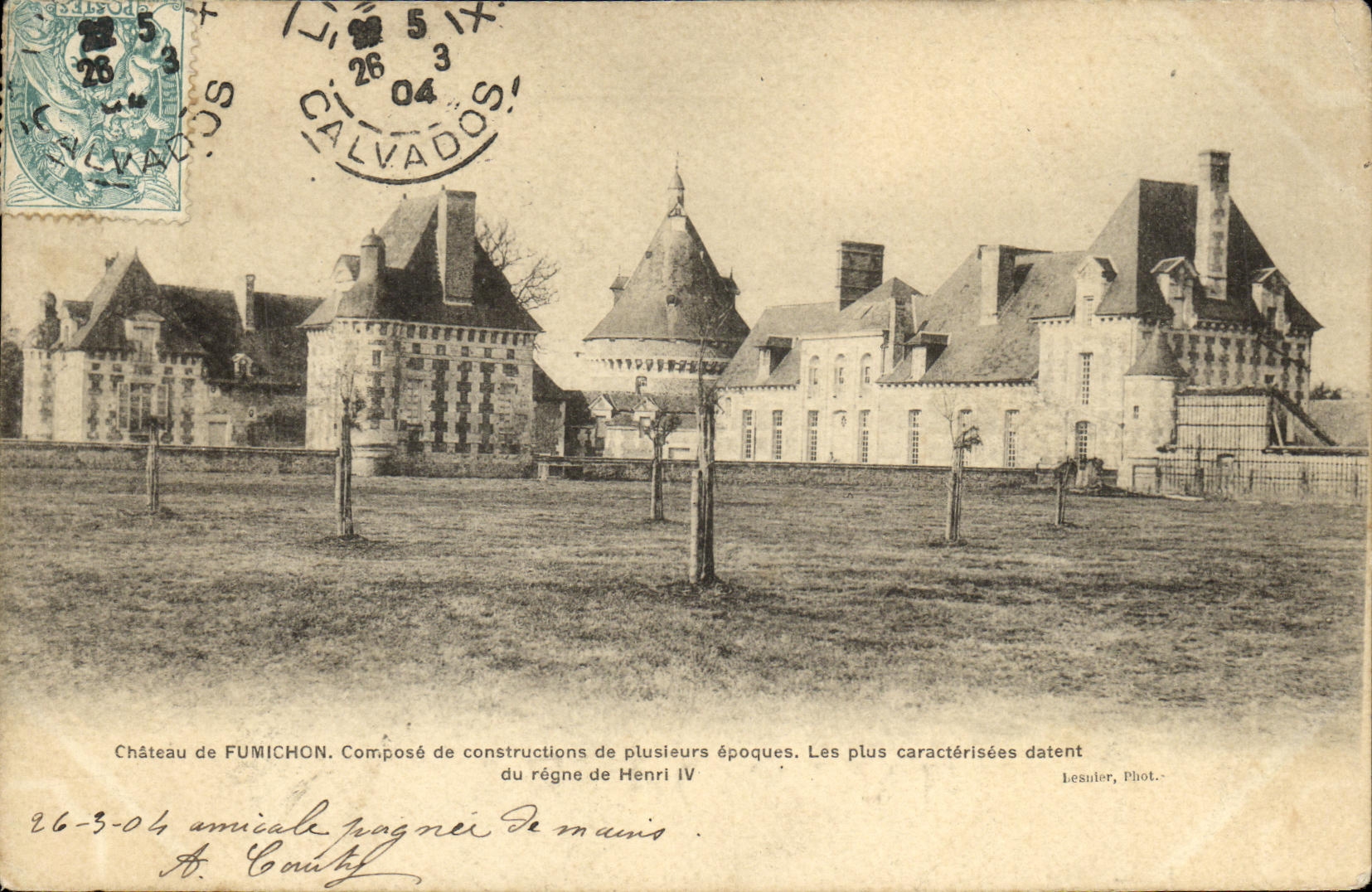 CPA Fumichon Le Chateau