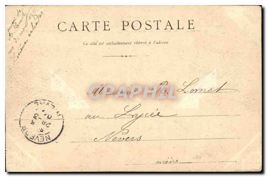 CPA Fumichon Le Chateau — Reverso