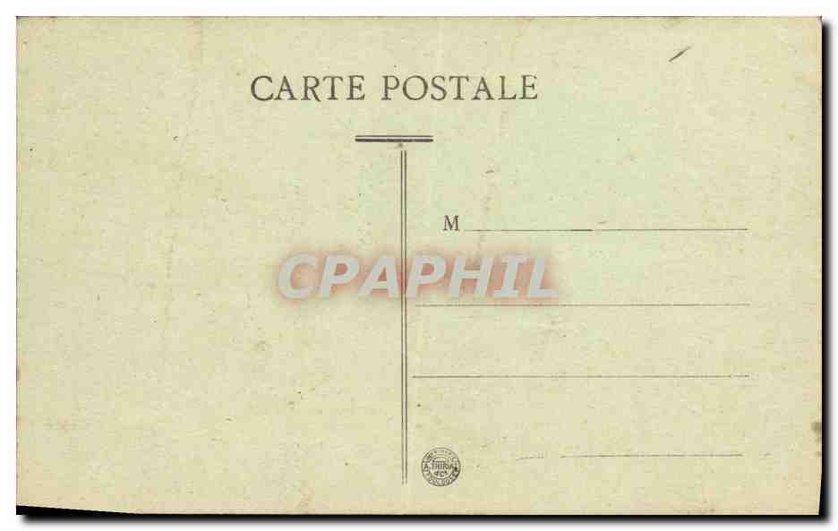 CPA Environs d Orbec L abbaye de Friardel — Rückseite