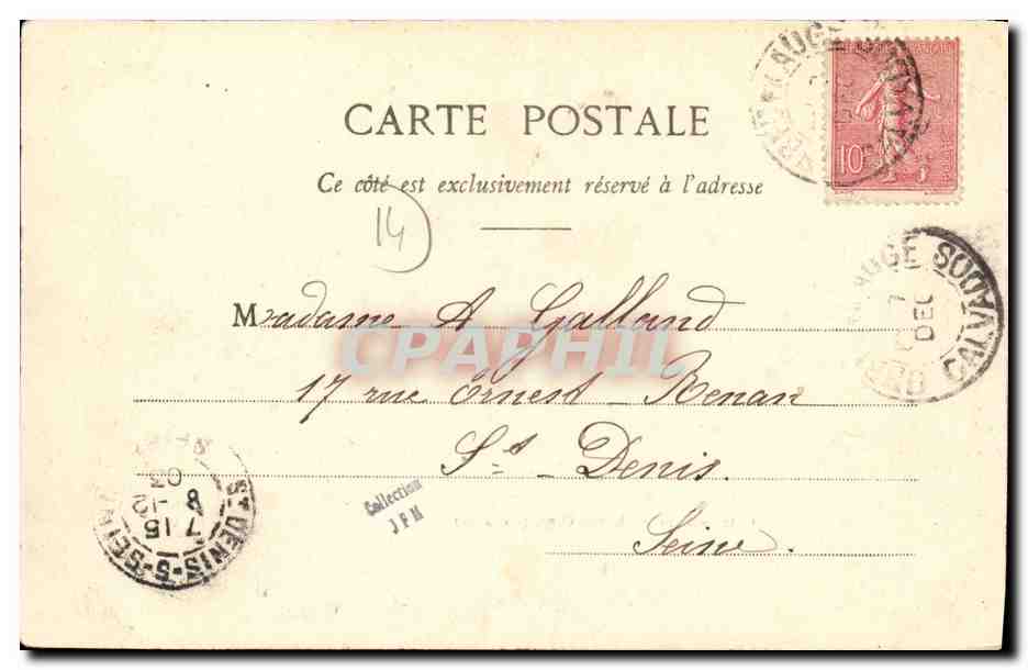 Château de Friardel, près Orbec (Calvados) — Imp. Lib. A. Legrand — n° de série non visible — Rückseite