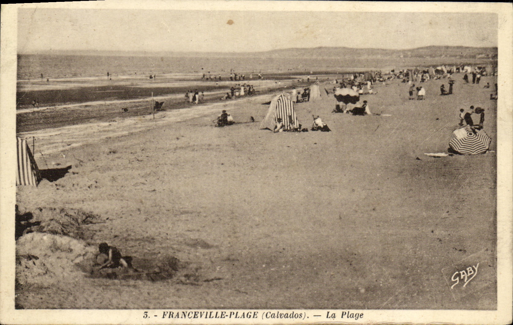 Franceville-Plage (Calvados) — La Plage — Gaby