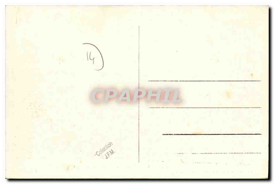 Franceville-Plage (Calvados) — Hotel de la Plage — Ed. Fauvel — Rückseite