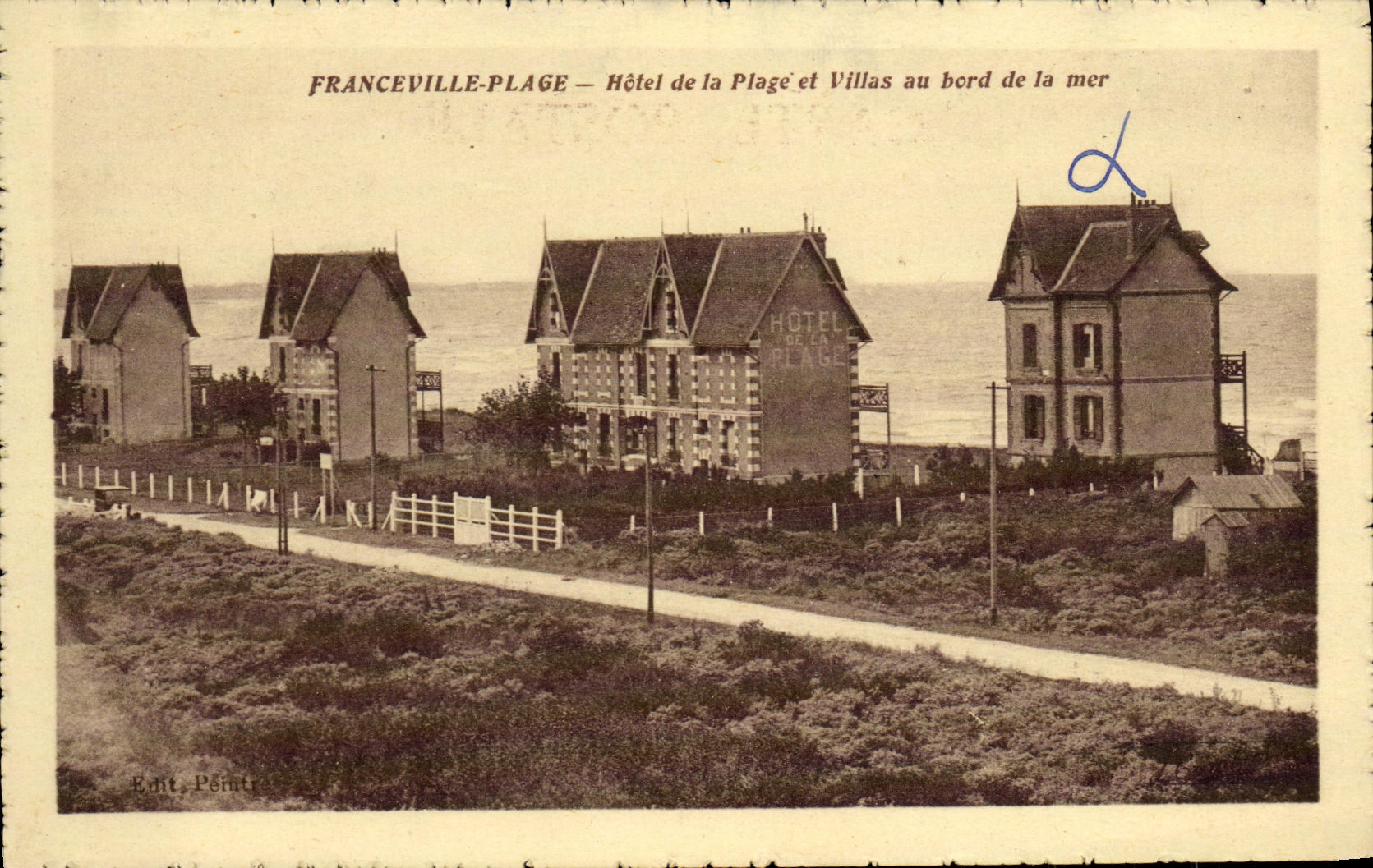 CPA Franceville Hotel de la Plage et Villas au Bord de la Mer