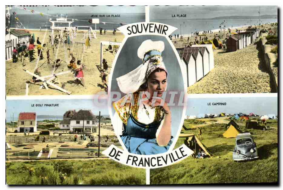 Franceville — Souvenir de Franceville — Cie des Arts Photomécaniques