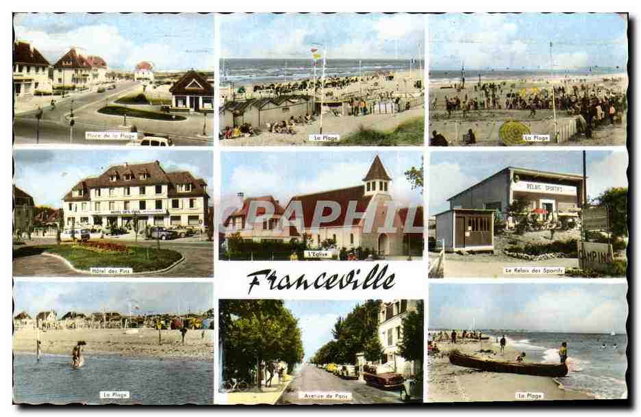 Franceville — Vue panoramique — Cie des Arts Photomécaniques, n° 64