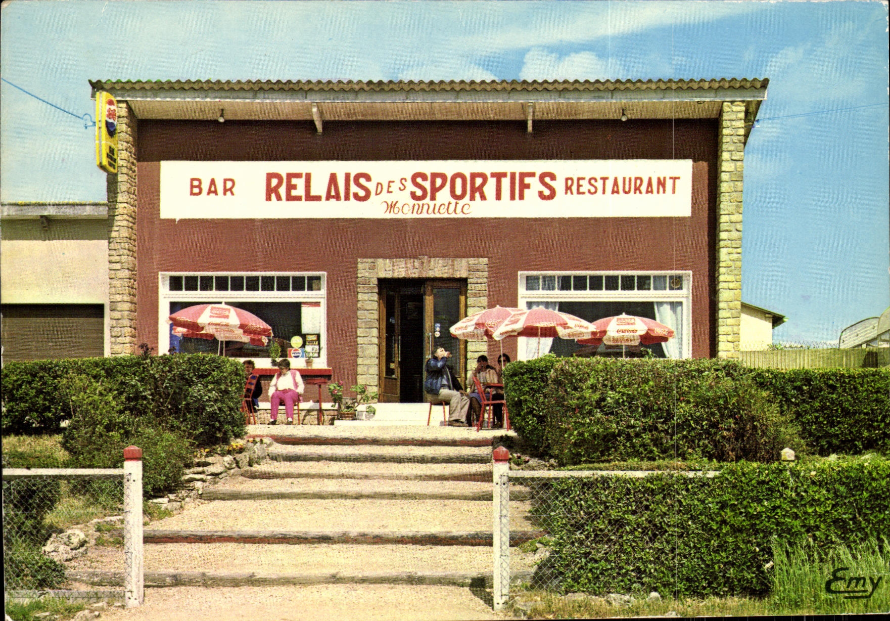 Bar Relais des Sportifs — Monnriette — Éditeur Emy