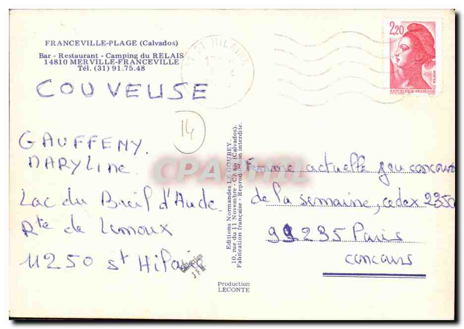 Bar Relais des Sportifs — Monnriette — Éditeur Emy — Reverso
