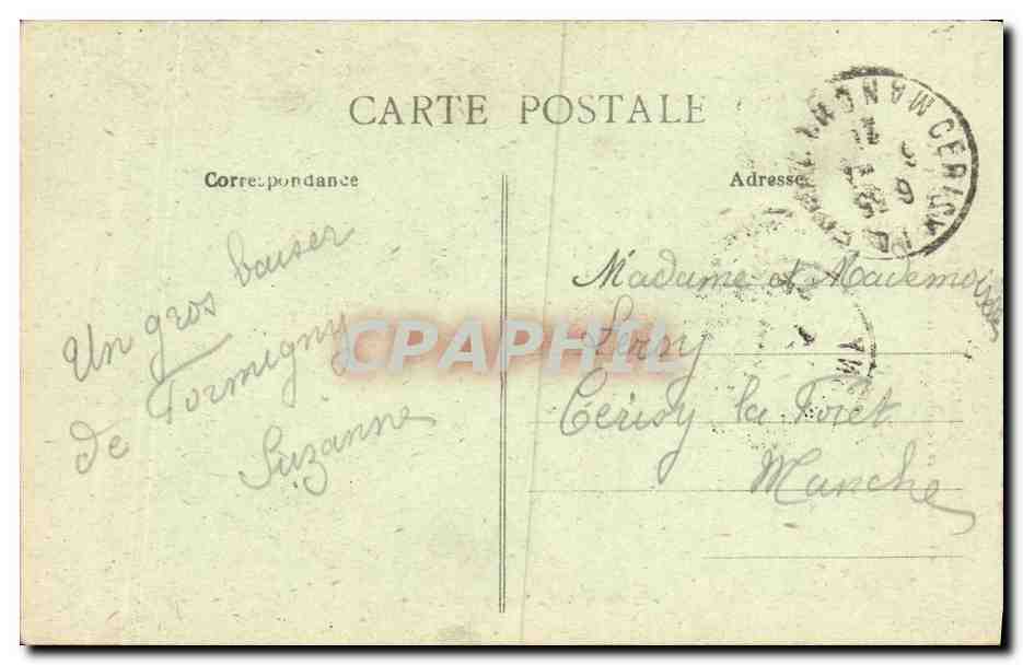 Monument commémoratif à la bataille de Formigny — Vierville-sur-Mer — éditeur Le Gallola — Verso