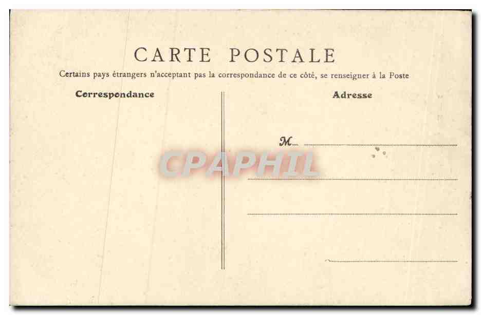 Château de Fontaine-Henry (Calvados) — côté Sud — B.F., Paris, n°5 — Verso