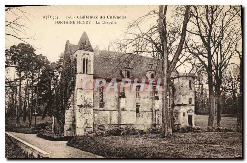 Die Kapelle - Schlösser des Calvados — Fontaine Henry, n° 764