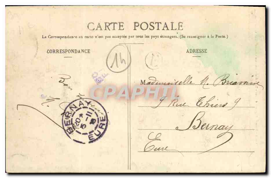 LA FOLLETIÈRE - Source de l'Orbiquet — A. Legrand, éditeur — Achterkant