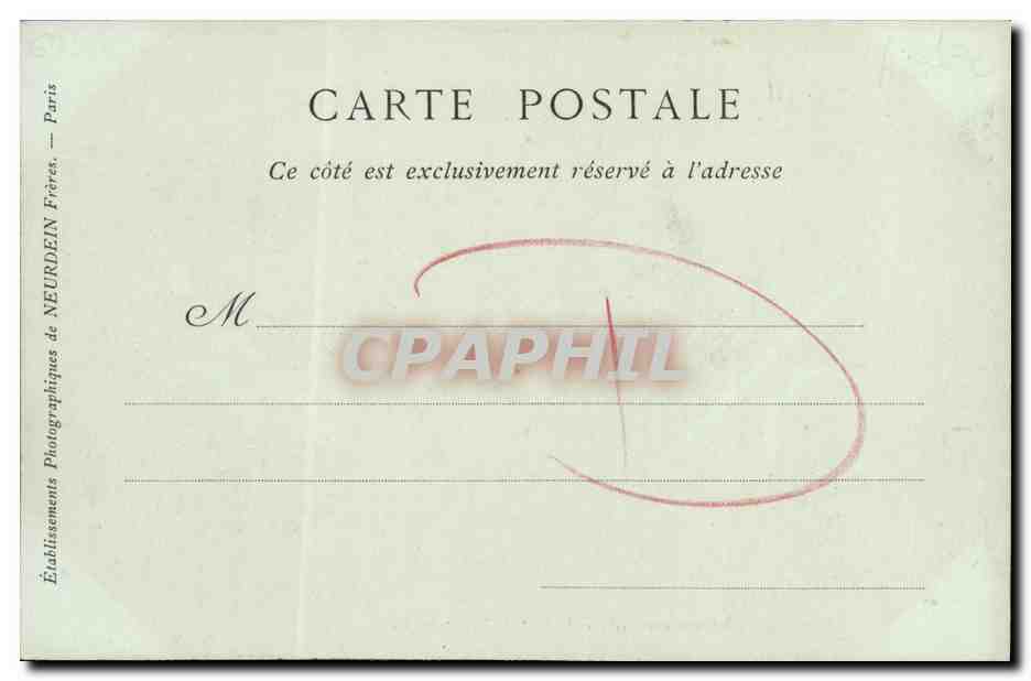 CPA Chateau de Fervacques cote sud XV e XVlle Siecles — Rückseite