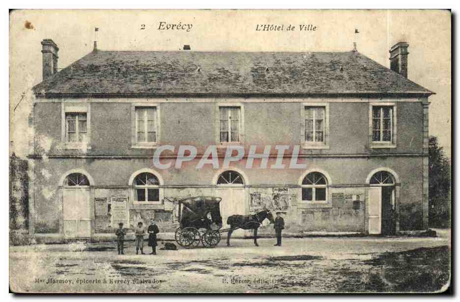 CPA Evrecy L Hotel de Ville