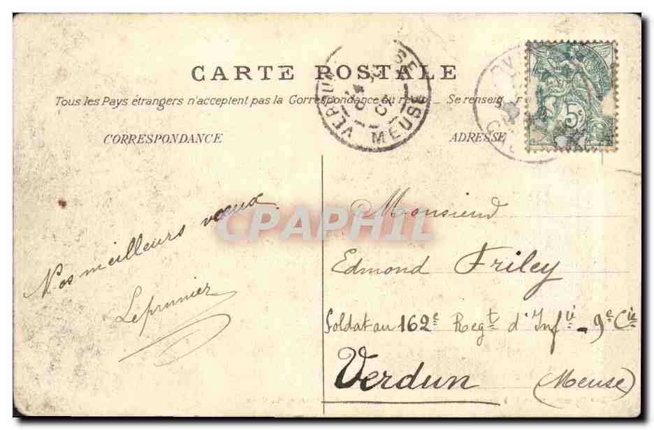 CPA Evrecy L Hotel de Ville — Reverso