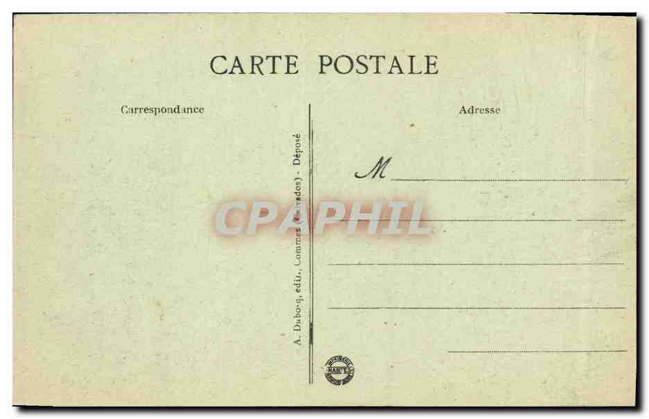 CPA Chateaux du Calvados Chateau d Englesqueville la Percee Facade exterieure — Rückseite