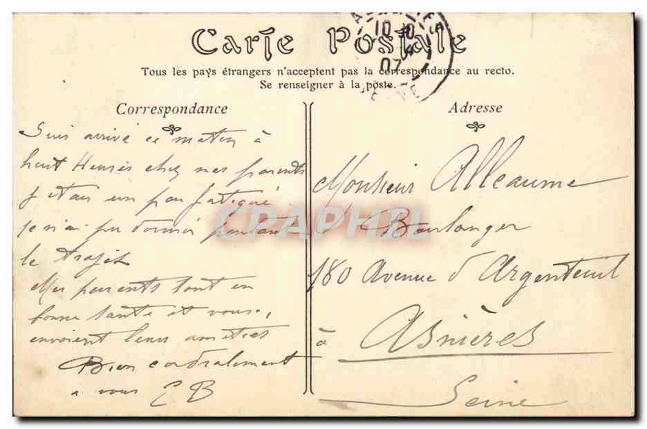 Glos — La Route d'Orbec — A.G. ND-Phor — Reverso