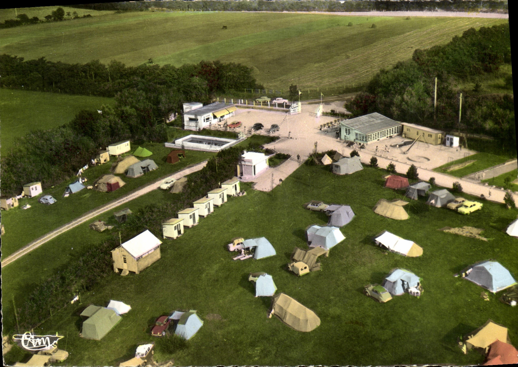 Camping de la Corniche — Boulgatte, Calvados — Fotografie von Bemm