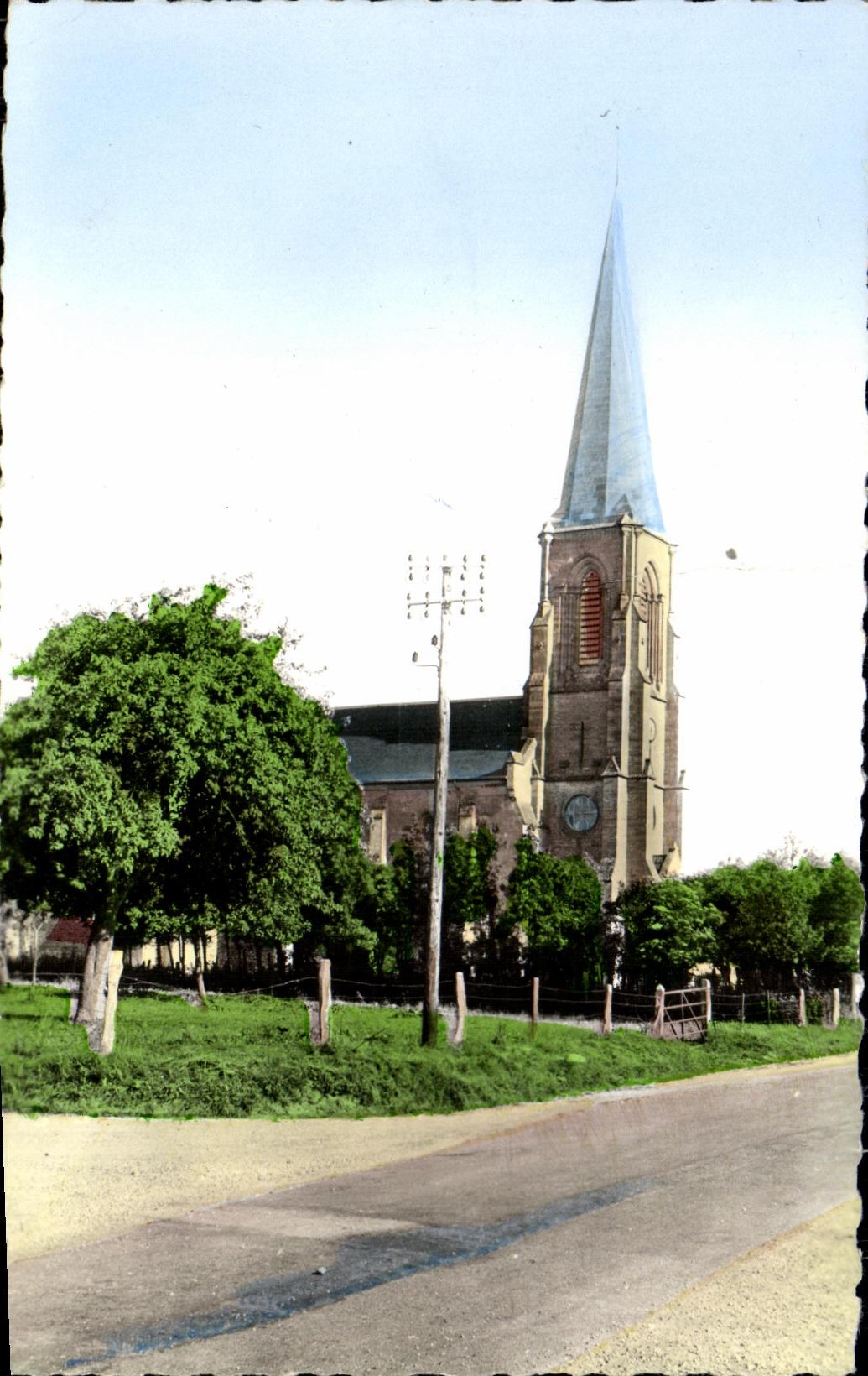 CPM Grainville Langannerie L Eglise