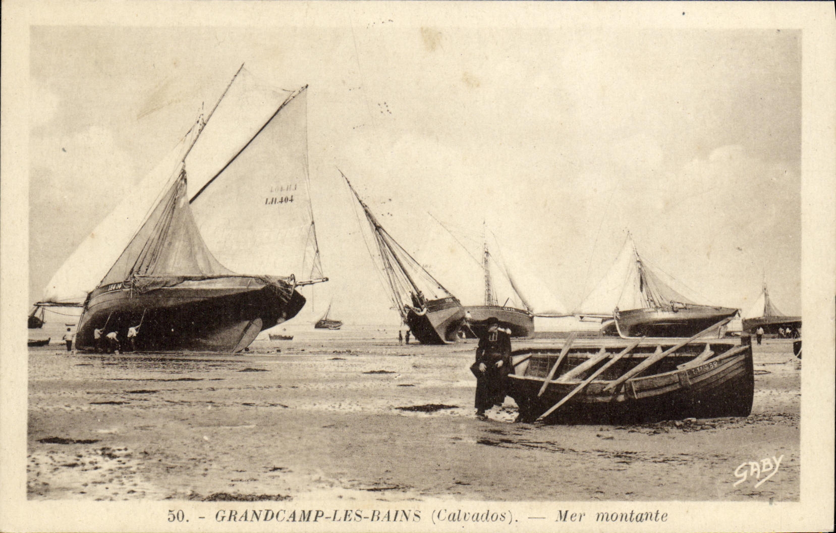 Grandcamp-les-Bains (Calvados) — Mer montante — Gaby