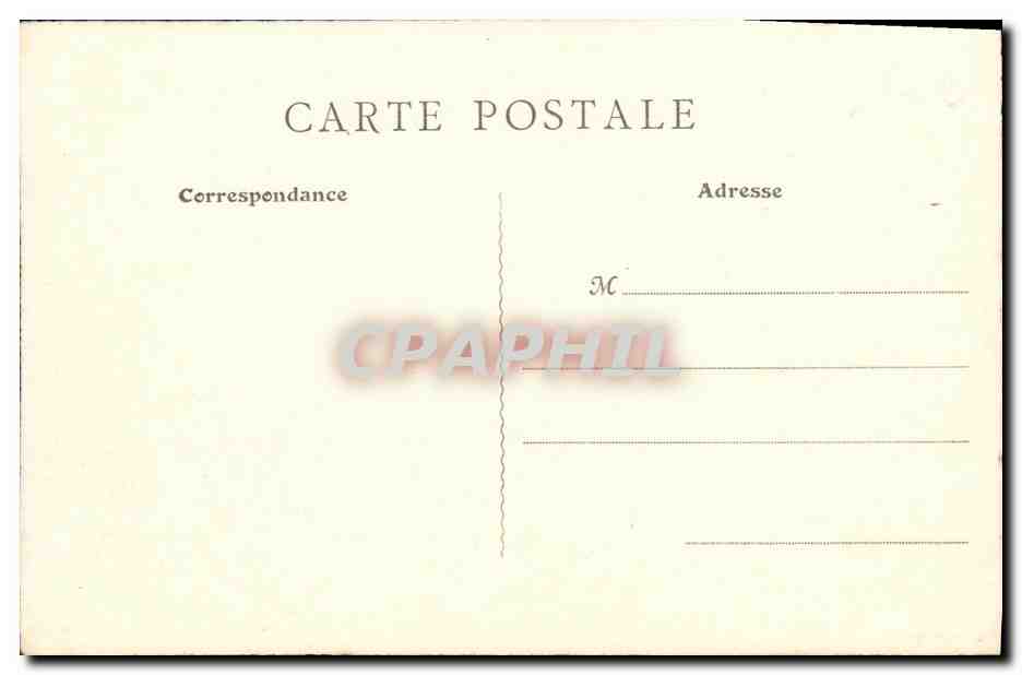 Grandcamp-les-Bains (Calvados) — L'Arrivée du Poisson — B.F., Paris — Verso