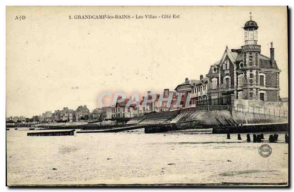 Grandcamp-les-Bains - Les Villas - Côté Est — A+D, n°1