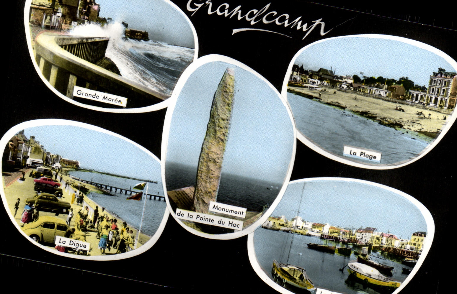 Grandcamp — Vue panoramique — Collection J.F.M. n°1577